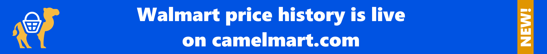 New: track Walmart prices at camelmart.com